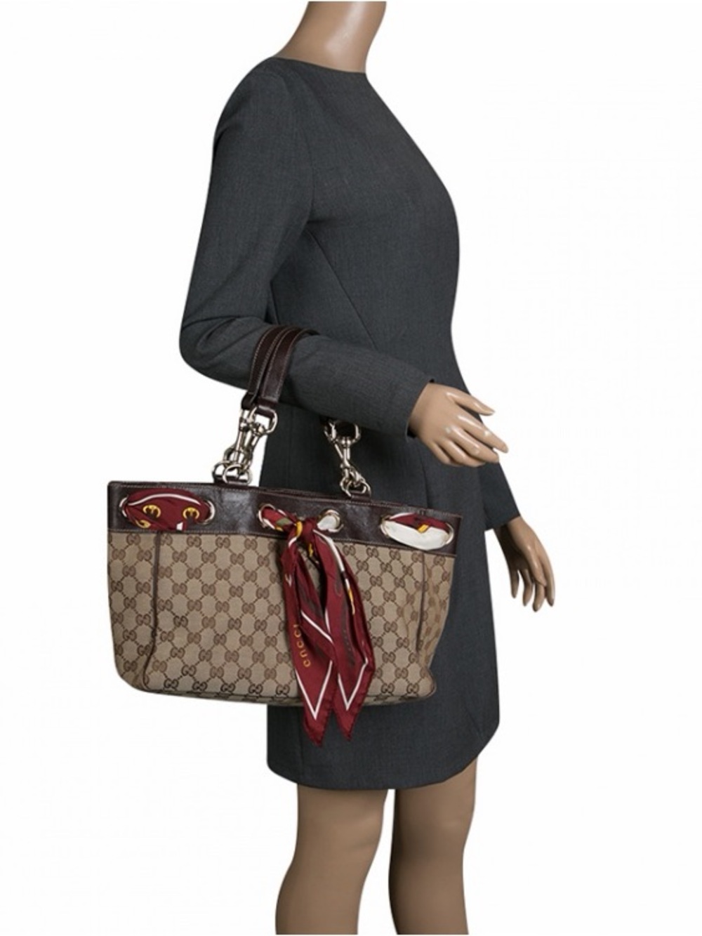 Gucci GG Canvas Positano Tote